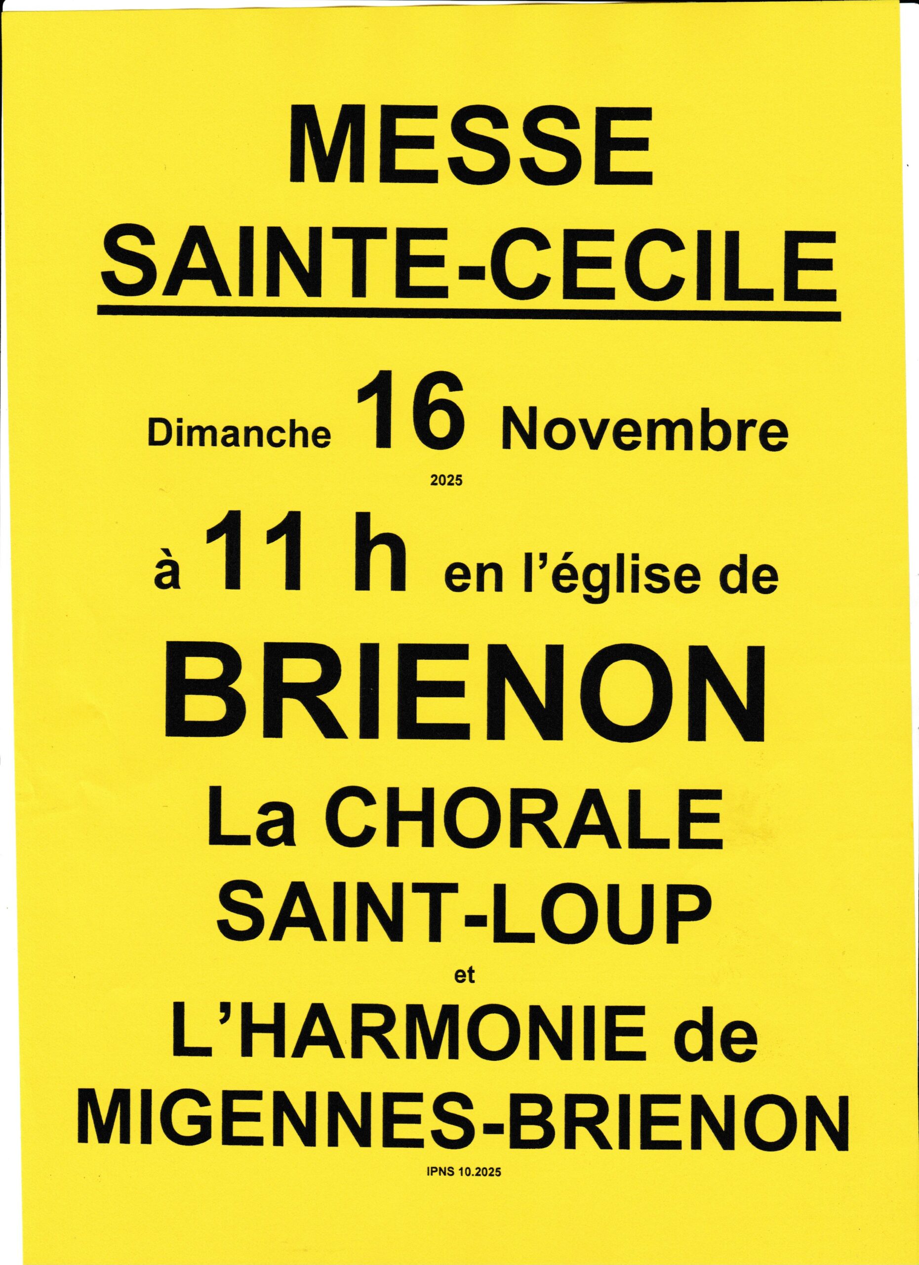2025.11.16.Affiche Ste Cécile Brienon